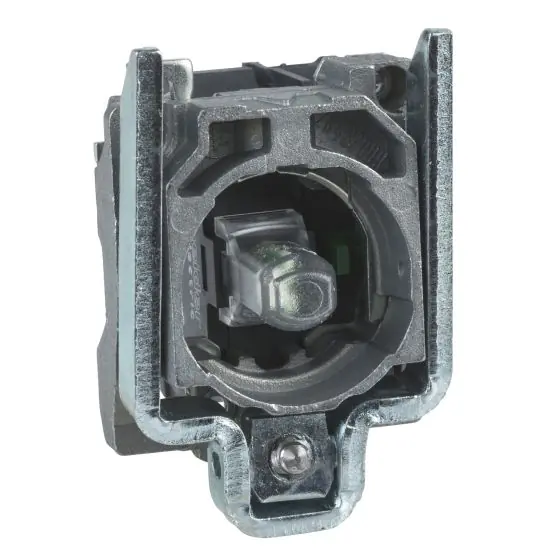 ZB4BW0B11 jelzőlámpa és érintkező blokk rögzítő aljzattal, LED-es, 1NO, 24VAC/DC, fehér24VAC ZB4BW0B11 Árengedmény