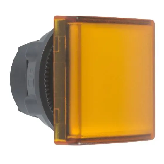 Különleges ajánlat ZB5CV053 LED-hoz jelzőlámpafej sárga szögletes ZB5CV053