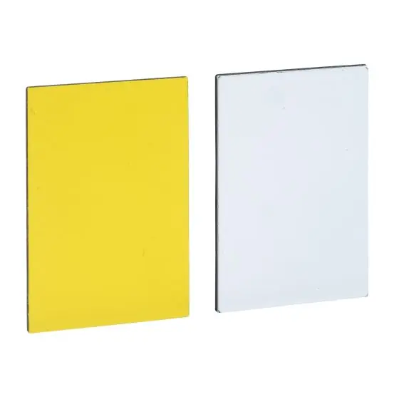 ZBY5102 XB5/XB4-hoz gravírozható címke. 18x27mm ZBY5102 Népszerű