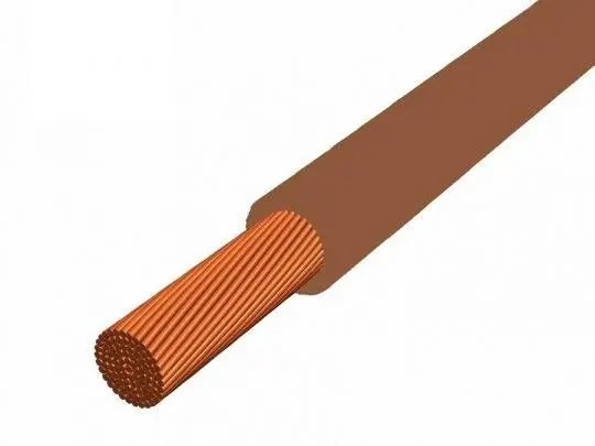 Olcsó MKh (H07V-K) 1,5mm2 barna, 450/750V