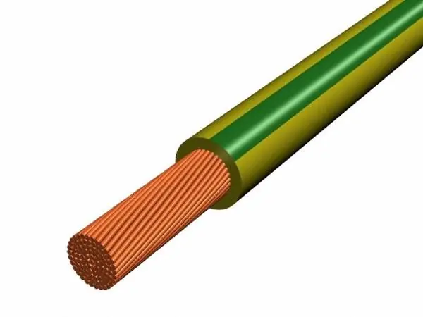 Árcsökkenés MKh (H07V-K) 4mm2 zöld/sárga, 450/750V