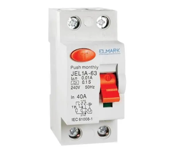 Olcsó Áramvédőkapcsoló (fí-relé) 2P 25A/300mA, 6kA, A típusú