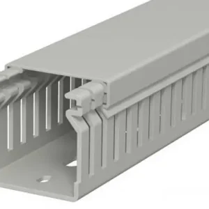 Perforált huzalozócsatorna 40mm x 40mm x 2000mm gránitszürke 10mm LK4 40040 OBO-BETTERMANN Utolsó esély