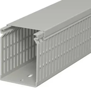 Perforált huzalozócsatorna 80mm x 60mm x 2000mm gránitszürke 12.5mm LK4 N 80060 OBO-BETTERMANN Kedvezmény