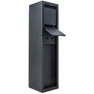 Legkelendőbb LUTEC MAINS kültéri energiaoszlop 2 dugalj IP54 max 3500W méret:310*80*80mm