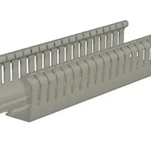 Perforált huzalozócsatorna 80mm x 80mm x 2000mm gránitszürke 6mm CD-BO 80X80 4/6 GY Weidmüller Szuper akció