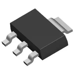 Végkiárusítás LD1117ASTR POS.V-REG. Adj. 1.2A Low-Drop.(1.15V) SOT-223
