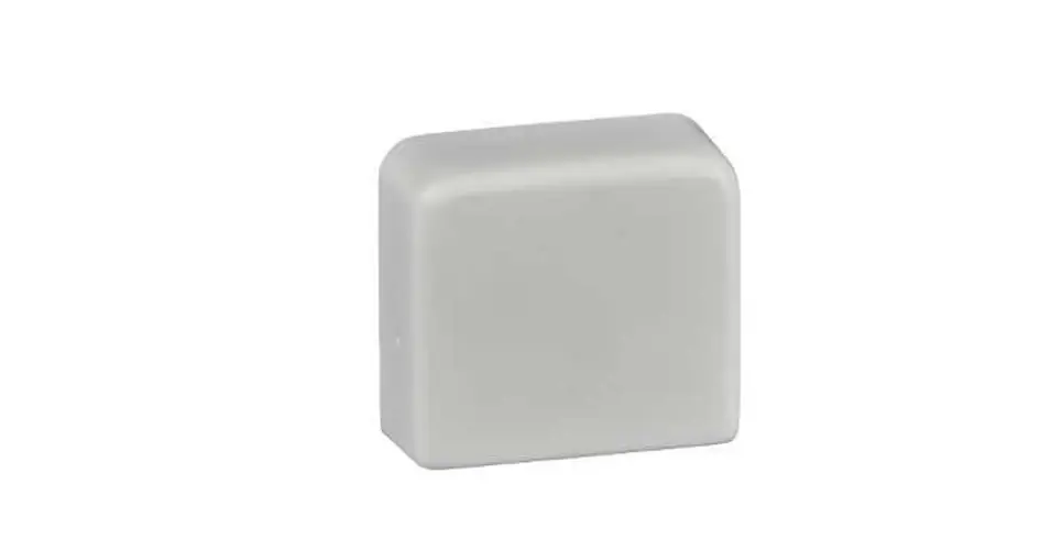 Ne maradj le Vezetékcsatorna végzáró balos/jobbos 27mm x 7mm x kezeletlen műanyag fényesfehér Optima Schneider