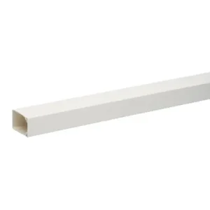 Vezetékcsatorna műanyag 25mm x 40mm 2000mm x fényesfehér kezeletlen halogénmentes Ultra Schneider Expressz kézbesítés