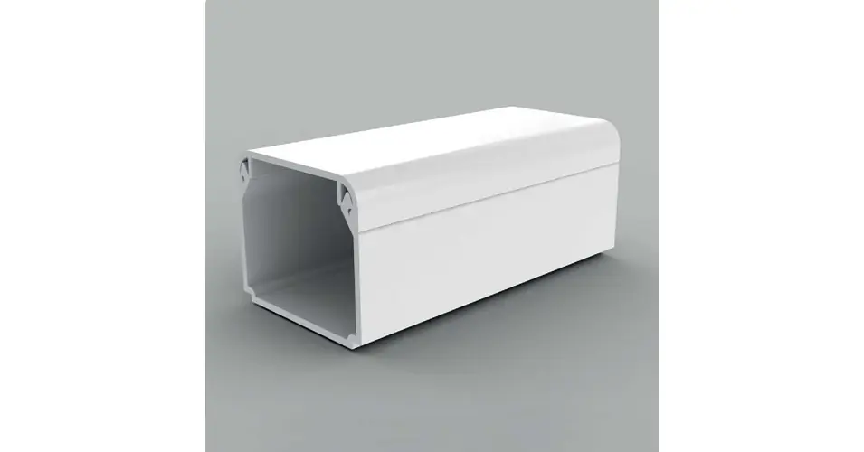 Végkiárusítás Vezetékcsatorna műanyag 30mmx 25mmx 2000mm fehér kezeletlen LHD KOPOS