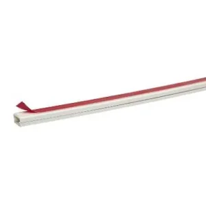 Vezetékcsatorna műanyag 16mm x 16mm 2000mm x fényesfehér kezeletlen halogénmentes Ultra Schneider Nézd meg most
