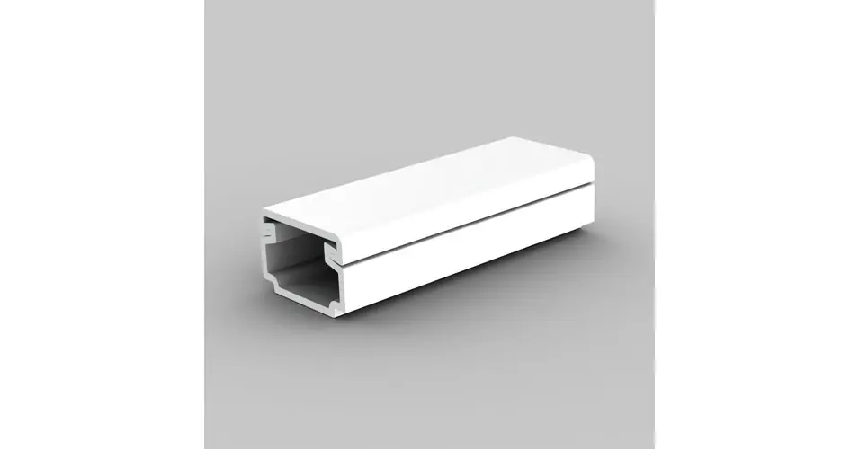 Vezetékcsatorna műanyag 15mmx 10mmx 2000mm fehér kezeletlen LH KOPOS Azonnal elérhető