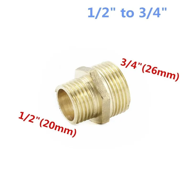 Szín: 04-06 - Sárgaréz cső pneumatikus szerelvény 1/8" 1/4" 3/8" 1/2" 3/4" 1" BSP dugó X Alacsony ár