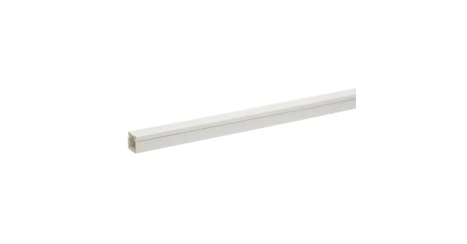 Vezetékcsatorna műanyag 25mm x 25mm 2000mm x fényesfehér kezeletlen halogénmentes Ultra Schneider Bestseller