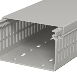 Újdonság Perforált huzalozócsatorna 60mm x 100mm x 2000mm gránitszürke 12.5mm LK4 N 60100 OBO-BETTERMANN
