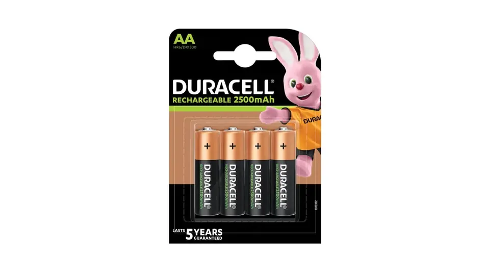 Ceruza akkumulátor 2500mAh nikkel-fém-hidrid Mignon(AA/R6) AA R2U DURACELL Rendeld meg most
