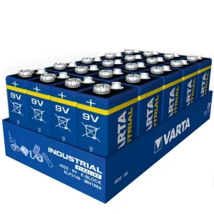 Árengedmény Elem 9V Varta Industrial Ipari alkáli BULK20