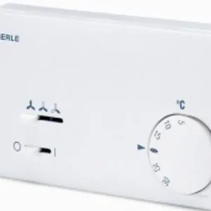 Különleges ajánlat Szobatermosztát analóg klímához komplett 5-30°C 10A 230V falonkívüli fehér KLR-E 7011 EBERLE