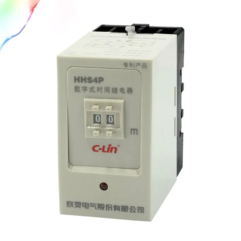 Olcsóbb Méret: 99S AC220V - Digitális időrelé késleltetés időzítő Telay relé JS14P DC24V AC220V AC380V 9.9S 99S 99M 99H