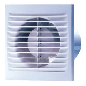 Ventilátor lapos+időzítő 98m3/h 100mm csőre szerelés 230V 50Hz fehér műanyag 100ST SIKU Ajánlat