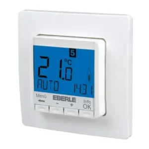 Szobatermosztát padlófűtéshez LCD érzékelő nélkül digitális 5-30°C 10A 230V EBERLE Szuper ajánlat