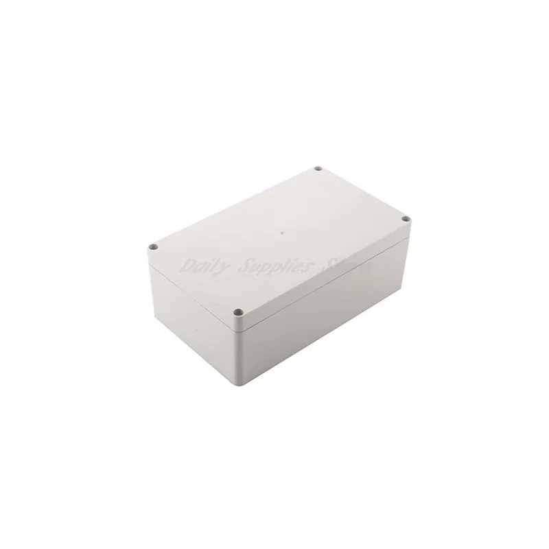 Vásárlói kedvenc 1db 200x120x75mm Műanyag ház Biztonsági tápegység ház Elektronikus műszerház Kültéri vezetékek vízálló doboz