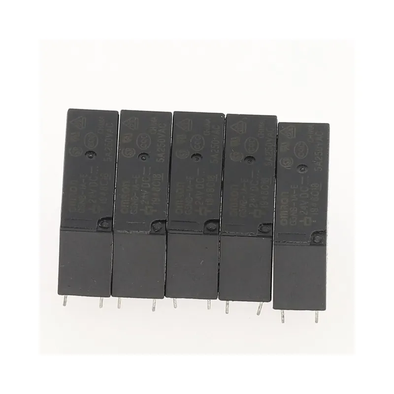 Méret: G5NB-1A-E-24VDC - 5 DB 5V 12V 24V teljesítményrelék G5NB-1A-E- 5VDC 12VDC 24VDC 5A 250VAC 4PIN Gyors kiszállítás