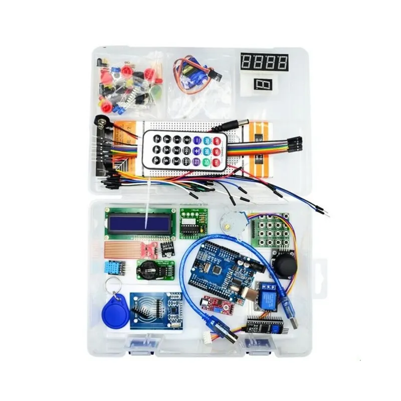 Vedd meg online Dobozával - LEGÚJABB RFID Starter Kit az Arduino UNO R3 frissített verziójához Learning Suite kiskereskedelmi dobozzal