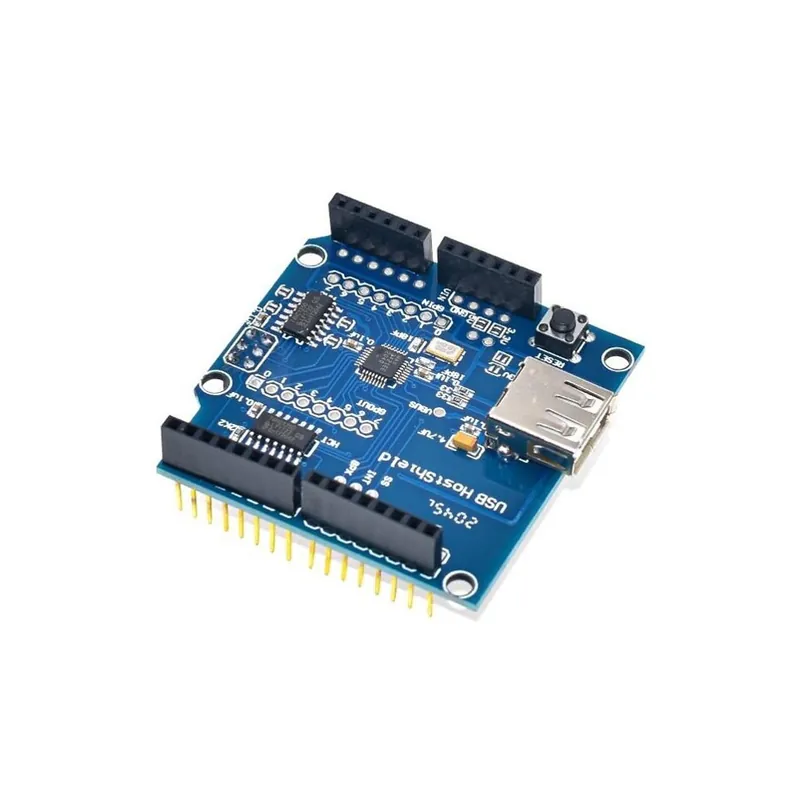MAX3421 Kék - USB Host Shield 2.0 Arduino UNO MEGA ADK kompatibilis Android ADK DIY elektronikus modulkártyával Kiárusítás