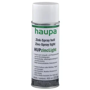 Biztonságos vásárlás Cink spray világos galvanizált felületek-hoz felületvédelem 400ml HUPzinc Haupa