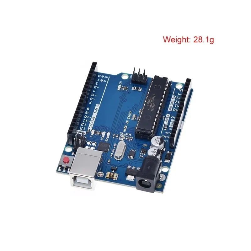 UNO R3 DIP - 1Set UNO R3 hivatalos doboz ATMEGA16U2 / UNO WiFi R3 MEGA328P Chip CH340G Arduino UNO R3 Fejlesztőkártya WeMos Akció