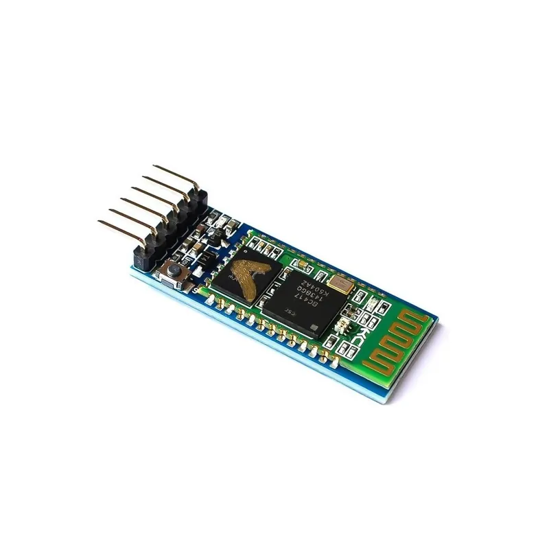 Szuper ajánlat Eredeti verzió - HC05 HC-05 master-slave 6 tűs JY-MCU visszafordításgátló, integrált Bluetooth soros áteresztő modul,