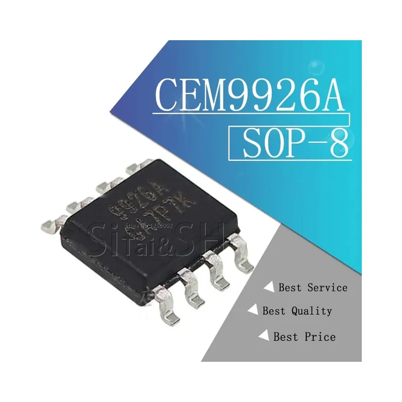 (10 darab) 100%   Új CEM9926A SSM9926A ME9926 AP9926 9926A SOP-8 Eredeti IC chip Chipset BGA Biztonságos fizetés