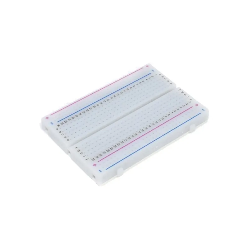 Kenyértábla 400 lyuk - 3.3V/5V MB102 kenyérlap tápmodul 400 pontos forrasztás nélküli prototípus kenyérkártya Expressz szállítás