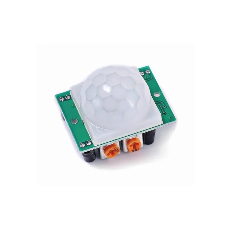 HC-SR501 - 1 db/tétel HC-SR501 Adjust IR piroelektromos infravörös PIR mozgásérzékelő modul arduino-hoz Raspberry pi Árcsökkenés