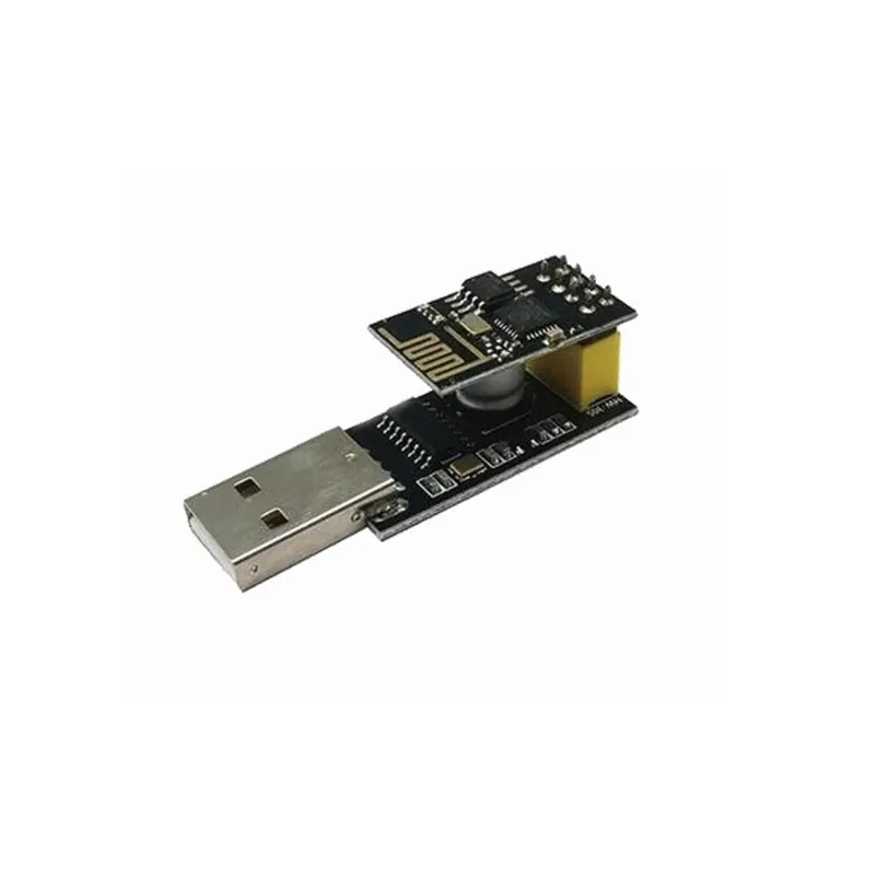 ESP-01-gyel - ESP01 programozó adapter UART GPIO0 ESP-01 adapter ESP8266 CH340G USB-ESP8266 soros vezeték nélküli Wifi Expressz szállítás