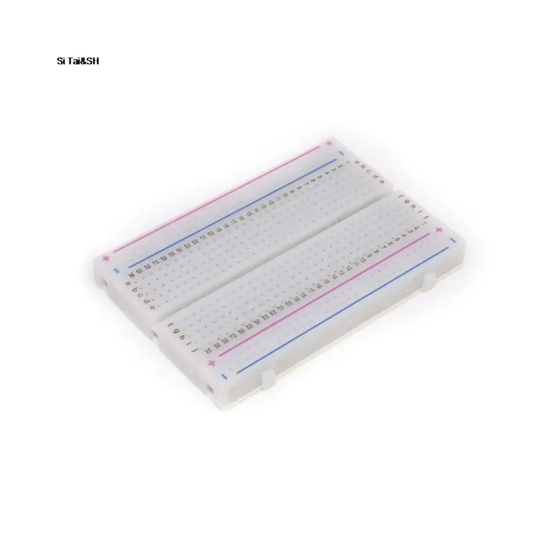 Árcsökkenés 400 kötési pont, forrasztás nélküli 8,5 cm x 5,5 cm-es NYÁK-panel, mini univerzális tesztprototábla, barkácsolt