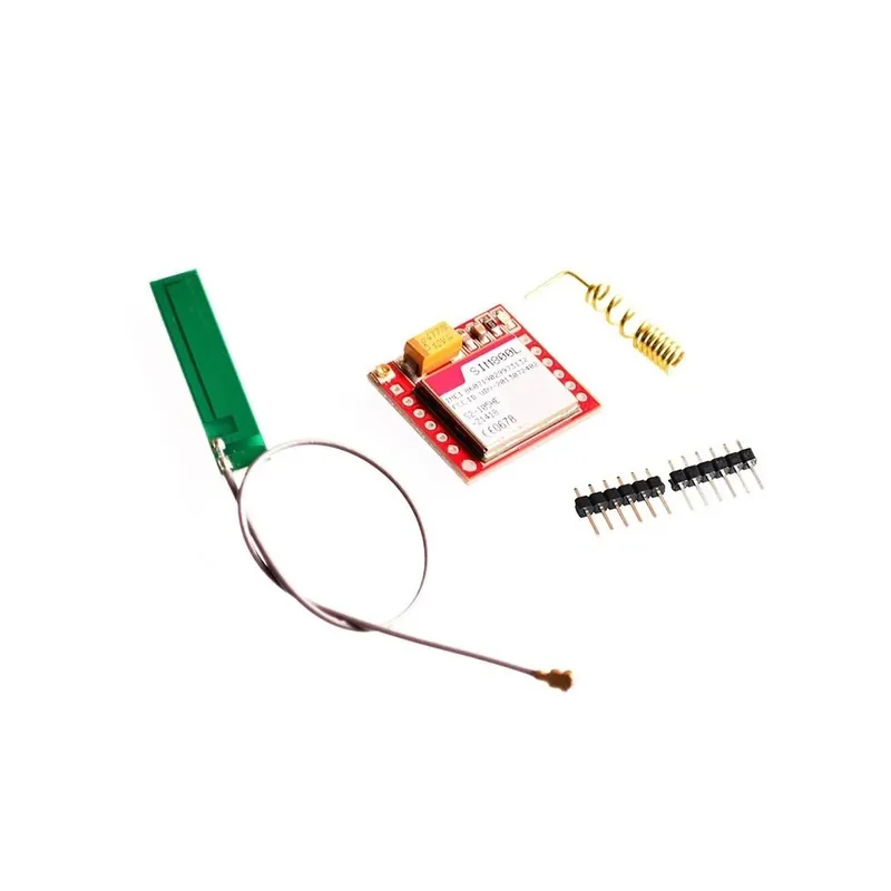 SIM800L Antennával - SIM800L GPRS GSM modul Micro SIM kártya mag négysávos TTL soros port antenna PCB vezeték nélküli Kiárusítás