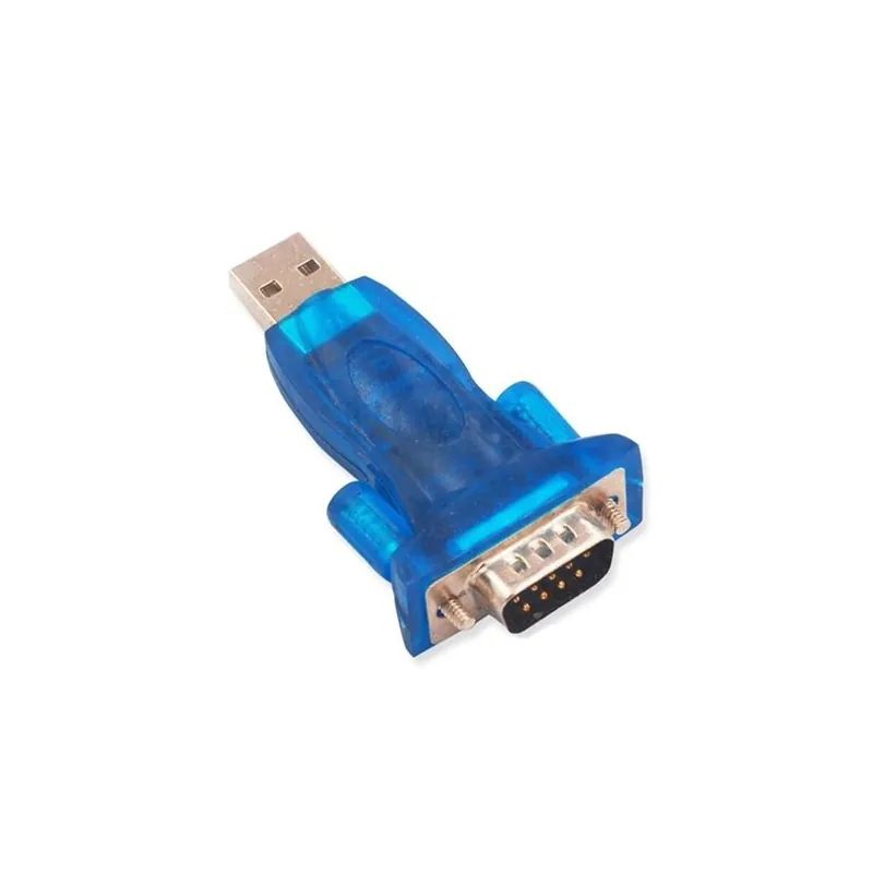 1db HL-340 új USB-RS232 COM port soros PDA 9 tűs DB9 adapter támogatás Windows7-64 Expressz szállítás