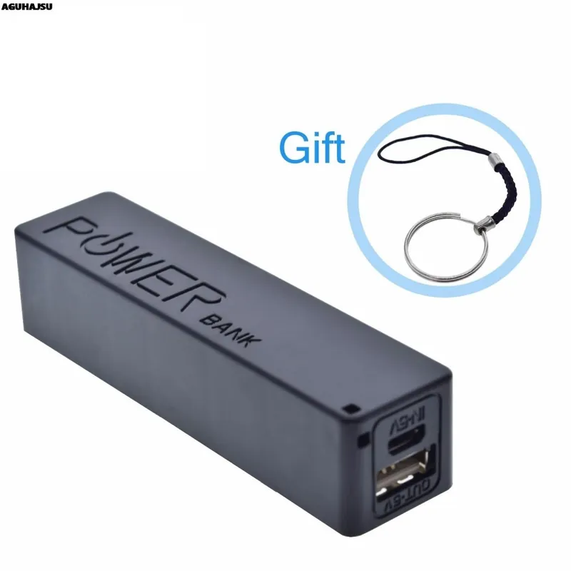 Korlátozott ajánlat USB Power Bank Case Kit 18650 Akkumulátortöltő DIY Box Shell Kit Fekete Arduino Moleweihez