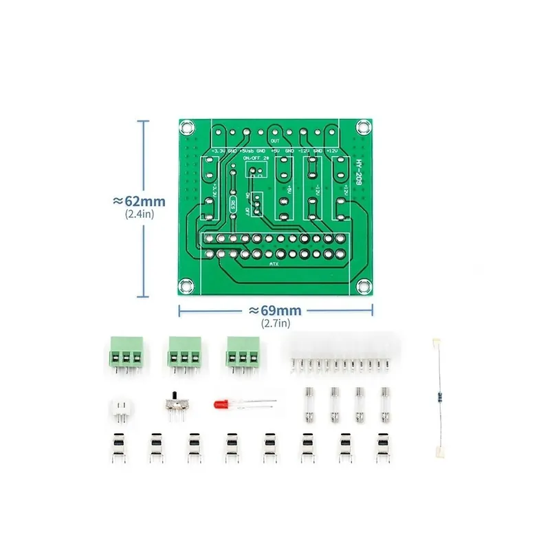 DIY KIT - Asztali ATX tápadapter táblaszámítógép ATX tápegység tápegység tápcsatlakozó kábelmodulja Alacsony ár