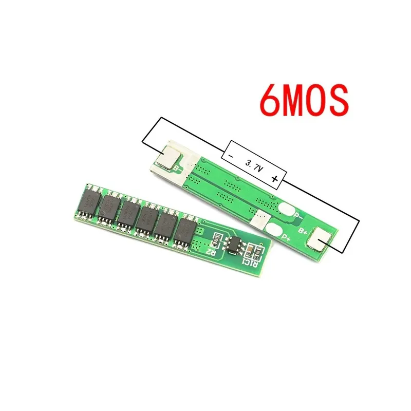 6MOS - 1S 15A 3,7 V Li-ion 6MOS BMS PCM akkumulátorvédő kártya PCM 18650 lítium-oroszlán akkumulátorhoz Vedd meg online
