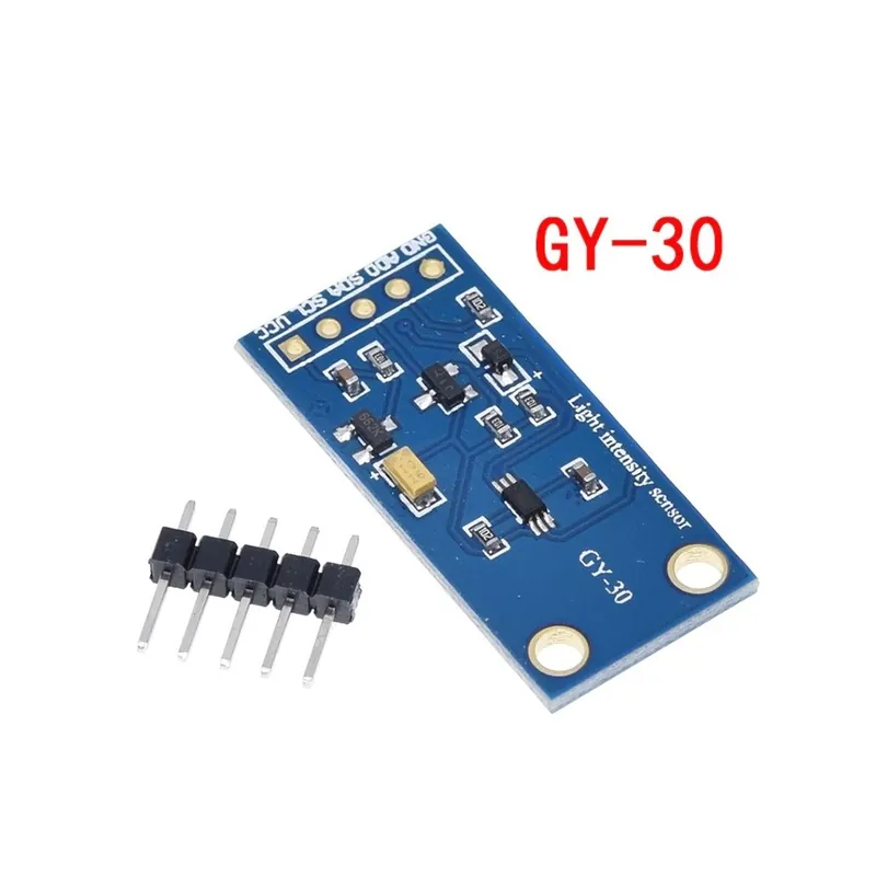 Újdonság GY-30 - GY-302 GY-30 BH1750 BH1750FVI Az arduino 3V-5V modul BH1750FVI digitális optikai fényintenzitás-érzékelője