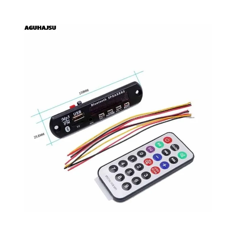 DC 5V Micro USB tápegység Bluetooth kézi LCD képernyő MP3 lejátszó KIT FLAC WMA WAV dekóder audio kártya FM rádió SD Nézd meg most