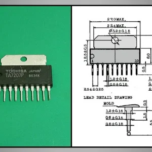0.95W POWER AMPL.10V 1.8A 10p. Kedvezmény