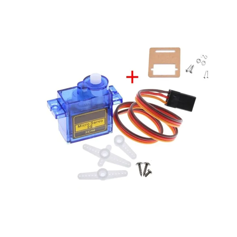 Csak ma SG90 Konzollal - 1 DB Rc Mini Micro 9g 1,6 KG Servo SG90 MG90S arduino RC 250 450 6CH helikopterhez Repülőgép Autócsónakhoz