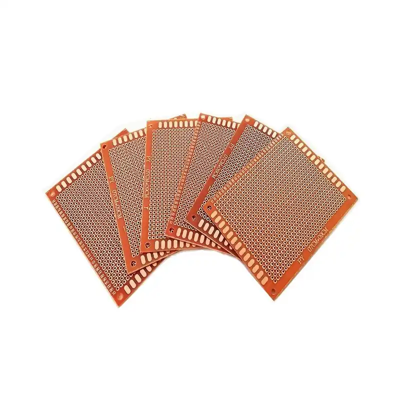 Ingyenes szállítás 5db 7x9 7*9 cm egyoldalas prototípus nyomtatott áramköri tábla univerzális kártya kísérleti bakelit rézlemezes