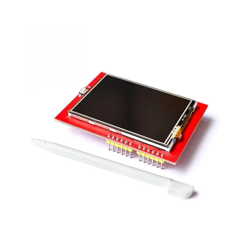 LCD modul TFT 2,4 hüvelykes TFT LCD képernyő Arduino UNO R3 kártyához és támogatja a mega 2560-at érintőtollal, UNO R3 Expressz kézbesítés