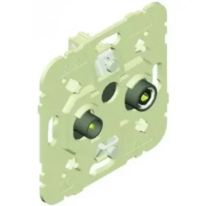 Újdonság Logus antenna aljzat TV-R csillagpontos süllyesztett 2-kimenet végzáró 1dB/860MHz Elko EP