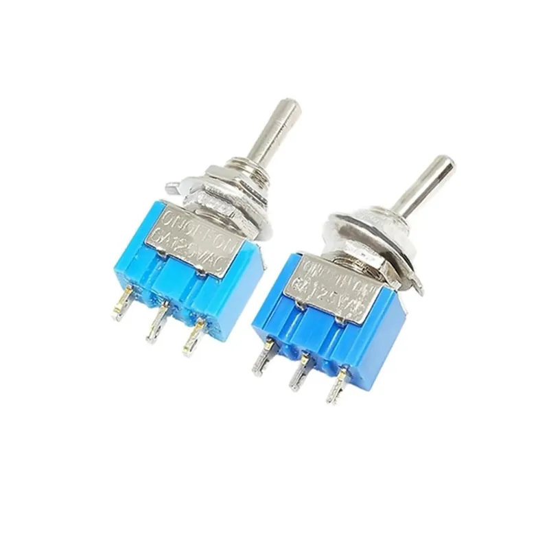 MTS-102 BE-KI - 2db DIY billenőkapcsoló BE-KI-BE / BE-KI 3 tűs 3 állású reteszelő MTS-103 MTS-102 AC 125V/6A 250V/3A Vedd meg online